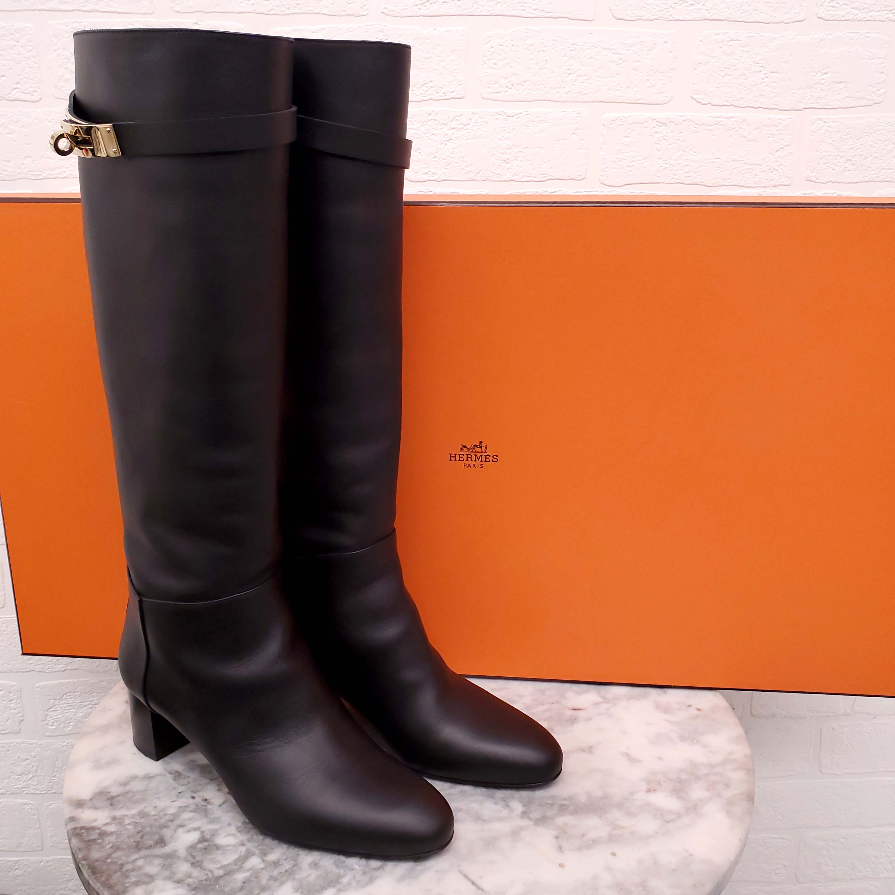 HERMÈS KELLY BOOTS - SIZE 36.5
