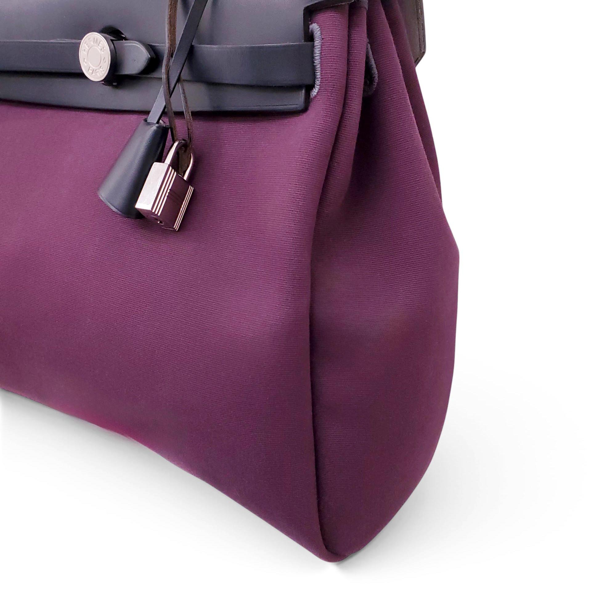 HERMÈS PURPLE HERBAG
