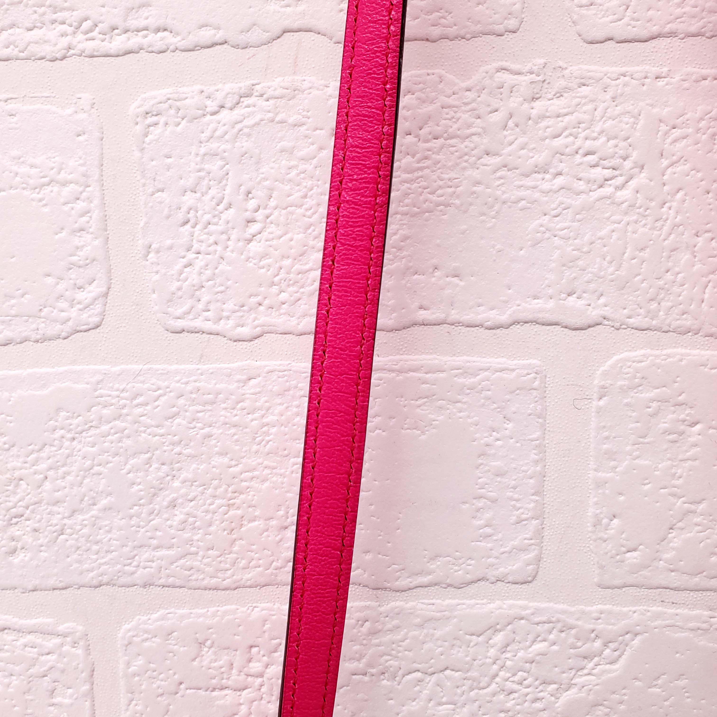 HERMÈS 'CONSTANCE 18 MINI MIROIR' IN CHEVRE ROSE POP