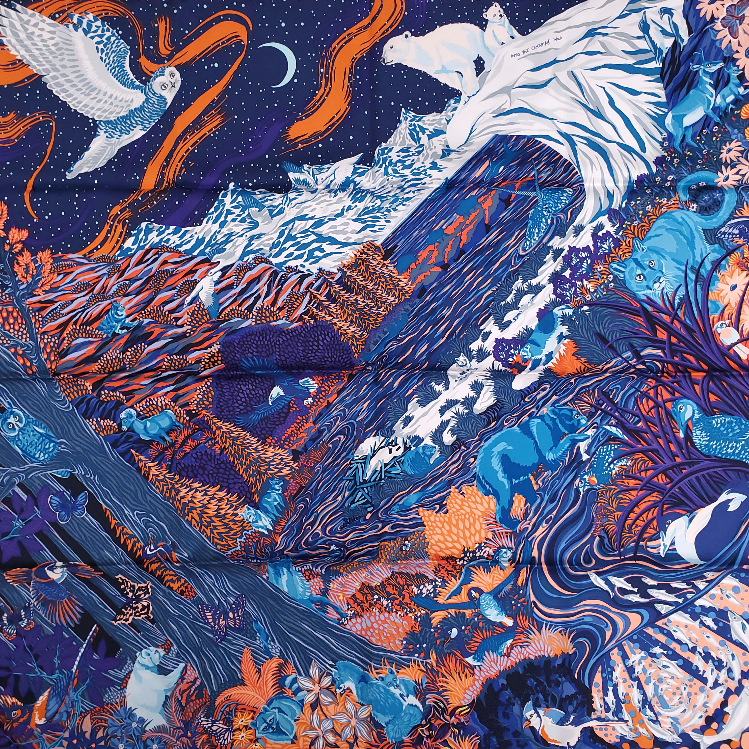 HERMÈS ‘INTO THE CANADIAN WILD’ SCARF