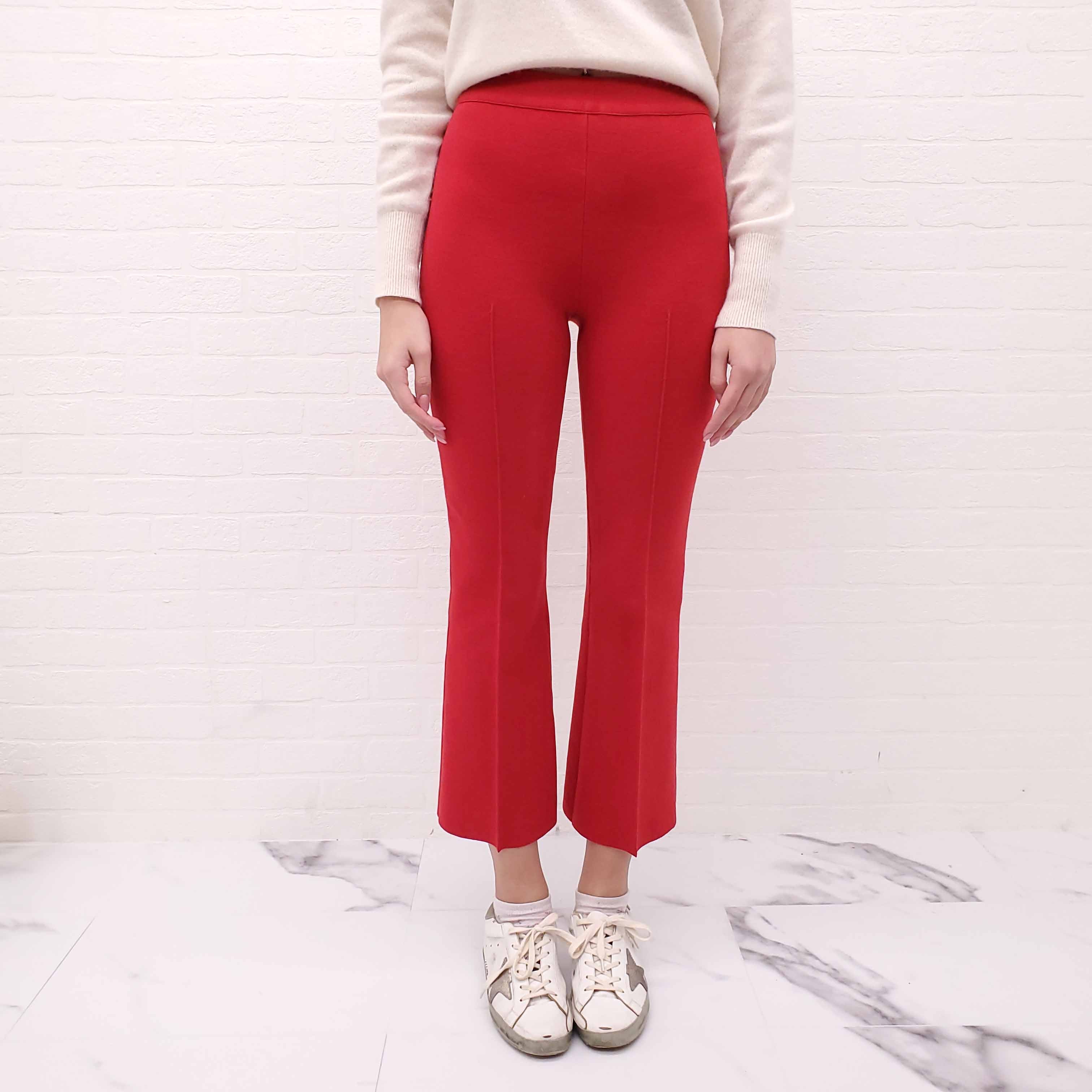 HIGH SPORT RED TROUSERS - SIZE S