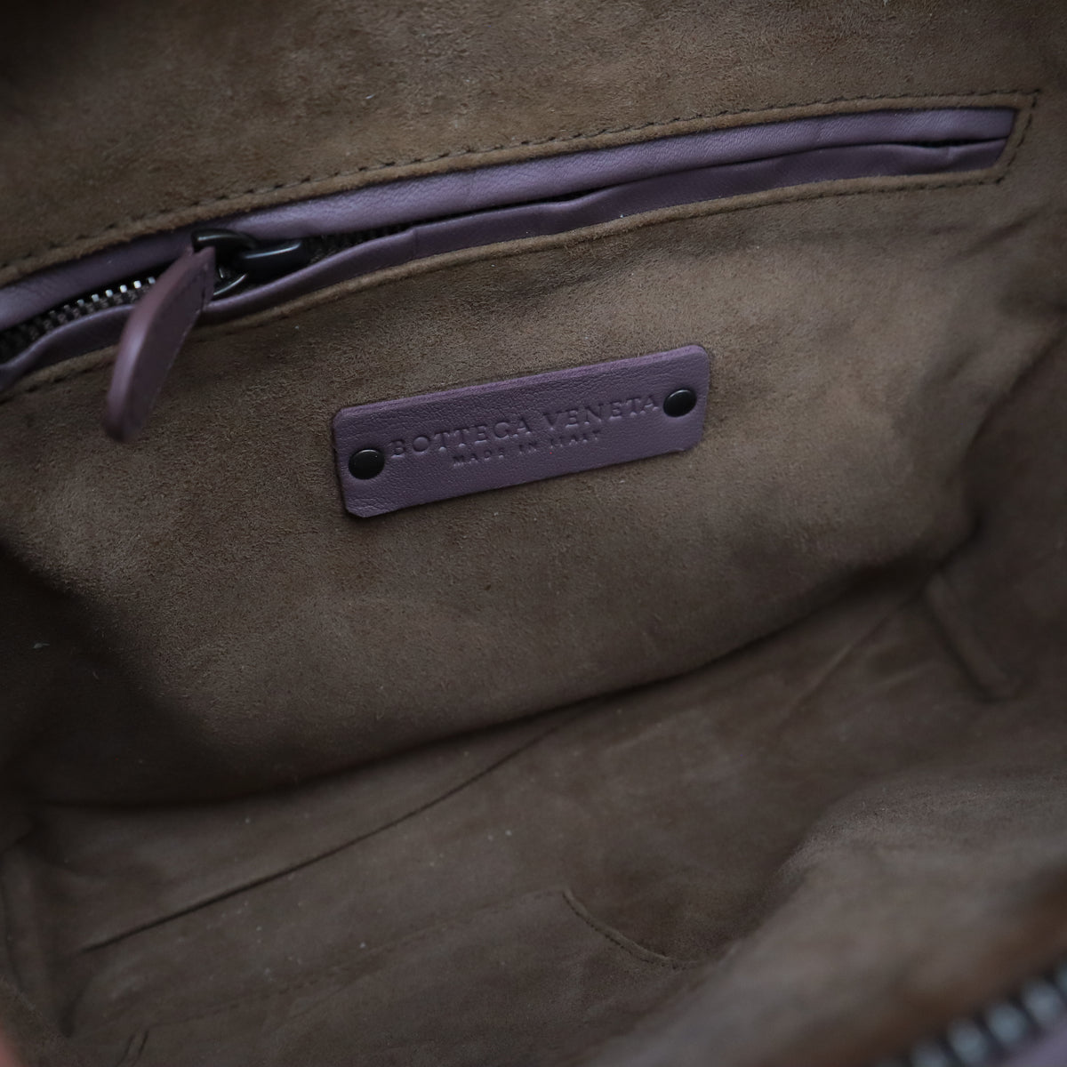 BOTTEGA VENETA NODINI IN GLACIER/BAROLO COMBO