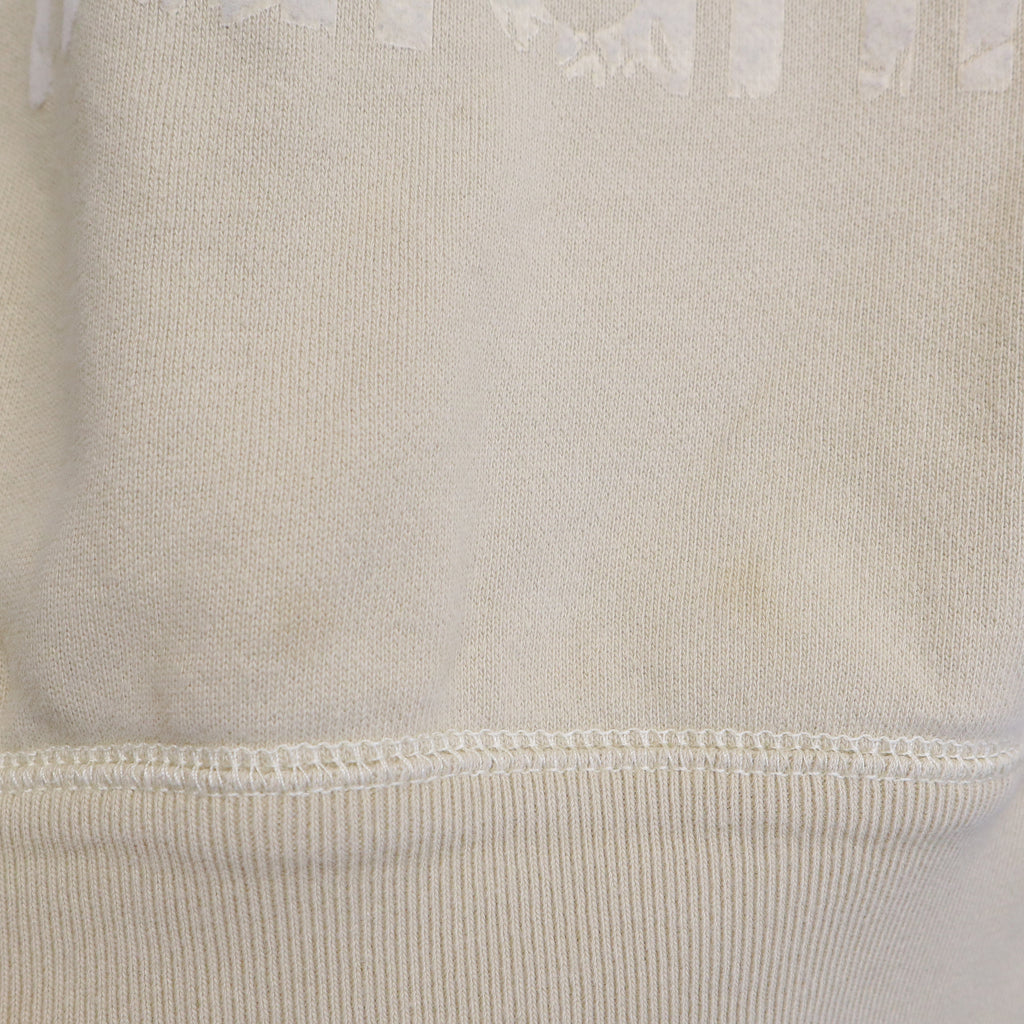 ISABEL MARANT ÉTOILE LIGHT KHAKI LOGO SWEATSHIRT - SIZE 36