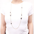 IPPOLITA 18K QUARTZ MOTHER OF PEARL NECKLACE