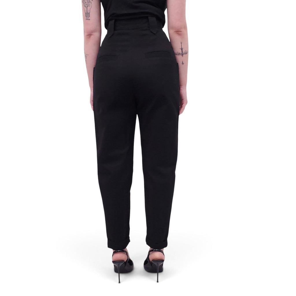 ISABEL MARANT ÉTOILE BLACK TROUSERS - SIZE 34