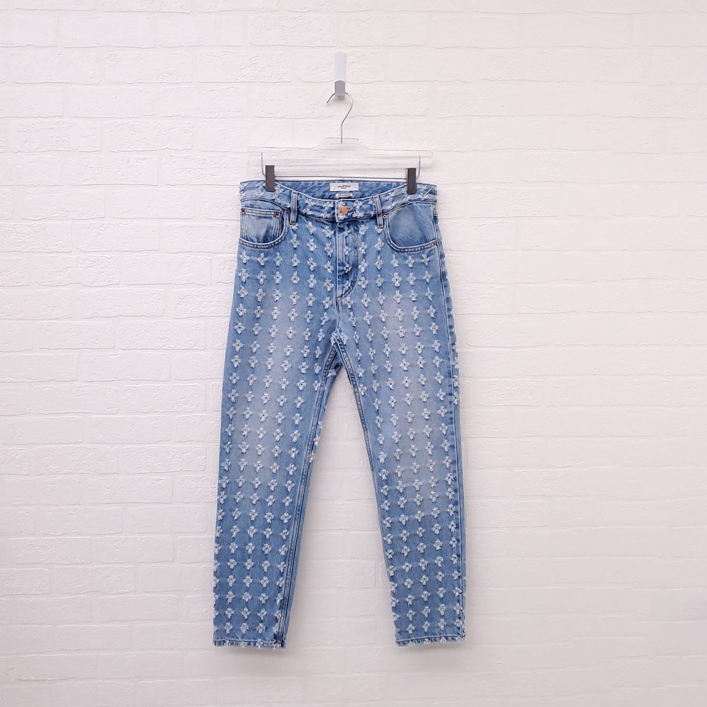 ISABEL MARANT ÉTOILE CUT OUT JEANS - SIZE 36