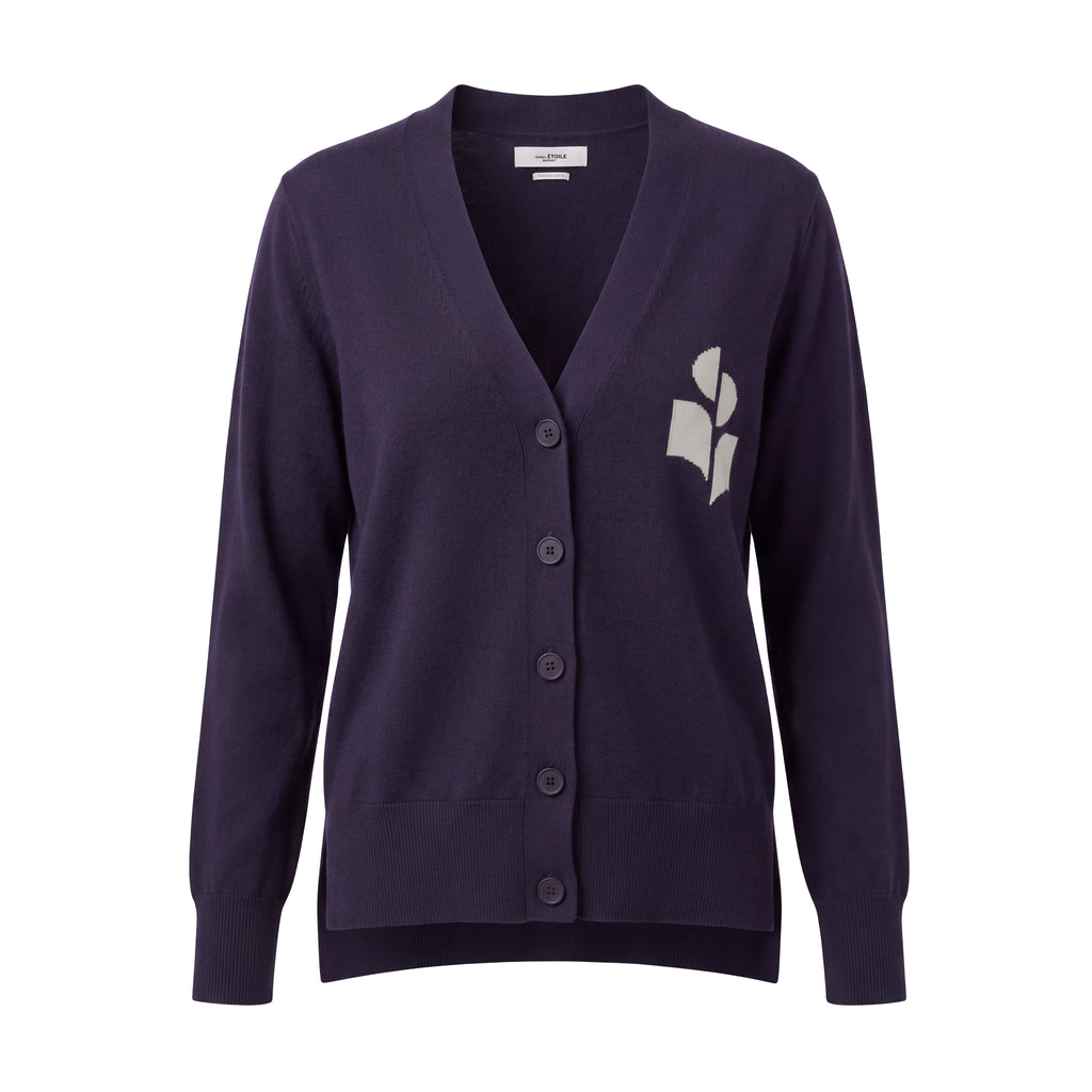 ISABEL MARANT ÉTOILE FADED NIGHT KAREN CARDIGAN - SIZE 38