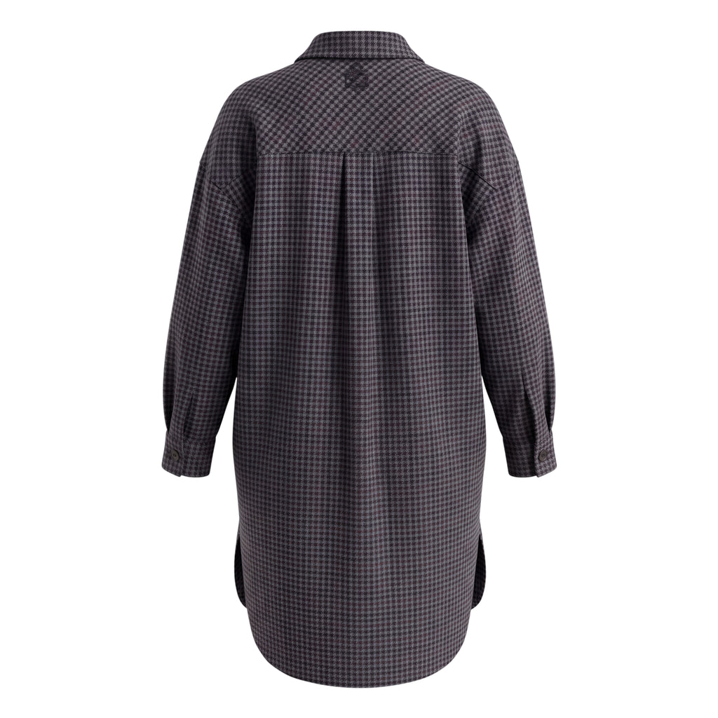 ISABEL MARANT FONTIALI HOUNDSTOOTH VIRGIN WOOL COAT - SIZE 0