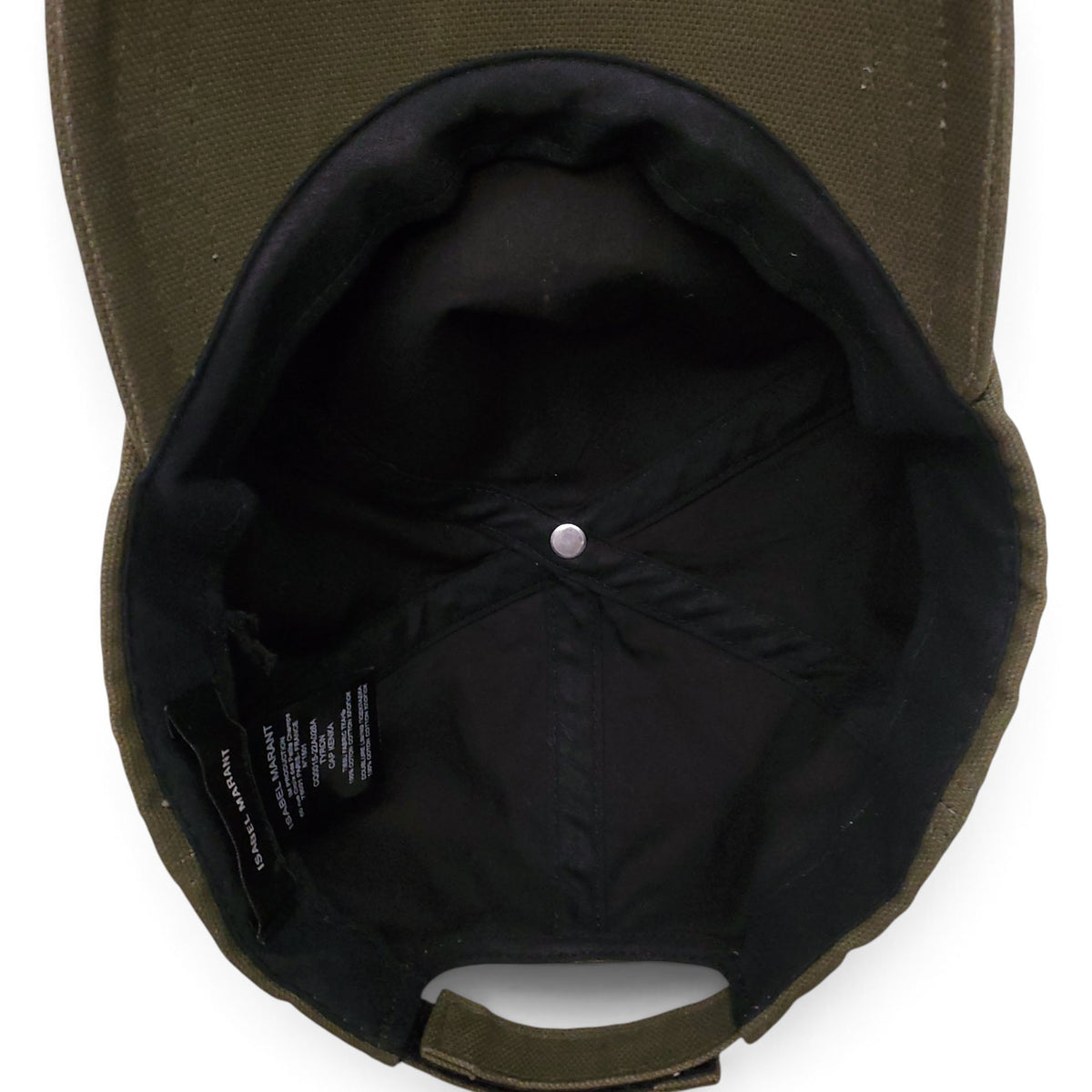 ISABEL MARANT LOGO BASEBALL HAT