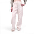 JACQUEMUS CREAM LINEN 'LE CHOUCHOU' TROUSERS - SIZE 42