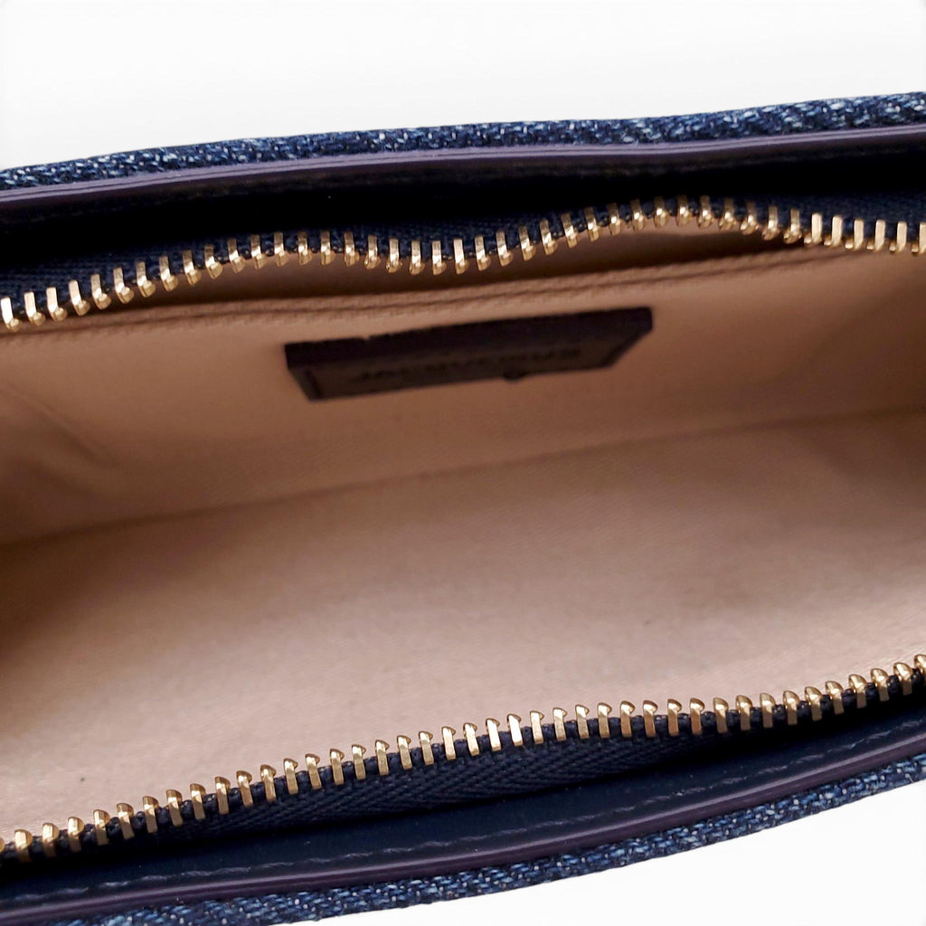 JACQUEMUS LE BISOU DENIM SHOULDER BAG