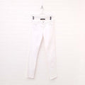 J BRAND WHITE STRETCH JEANS - SIZE 26