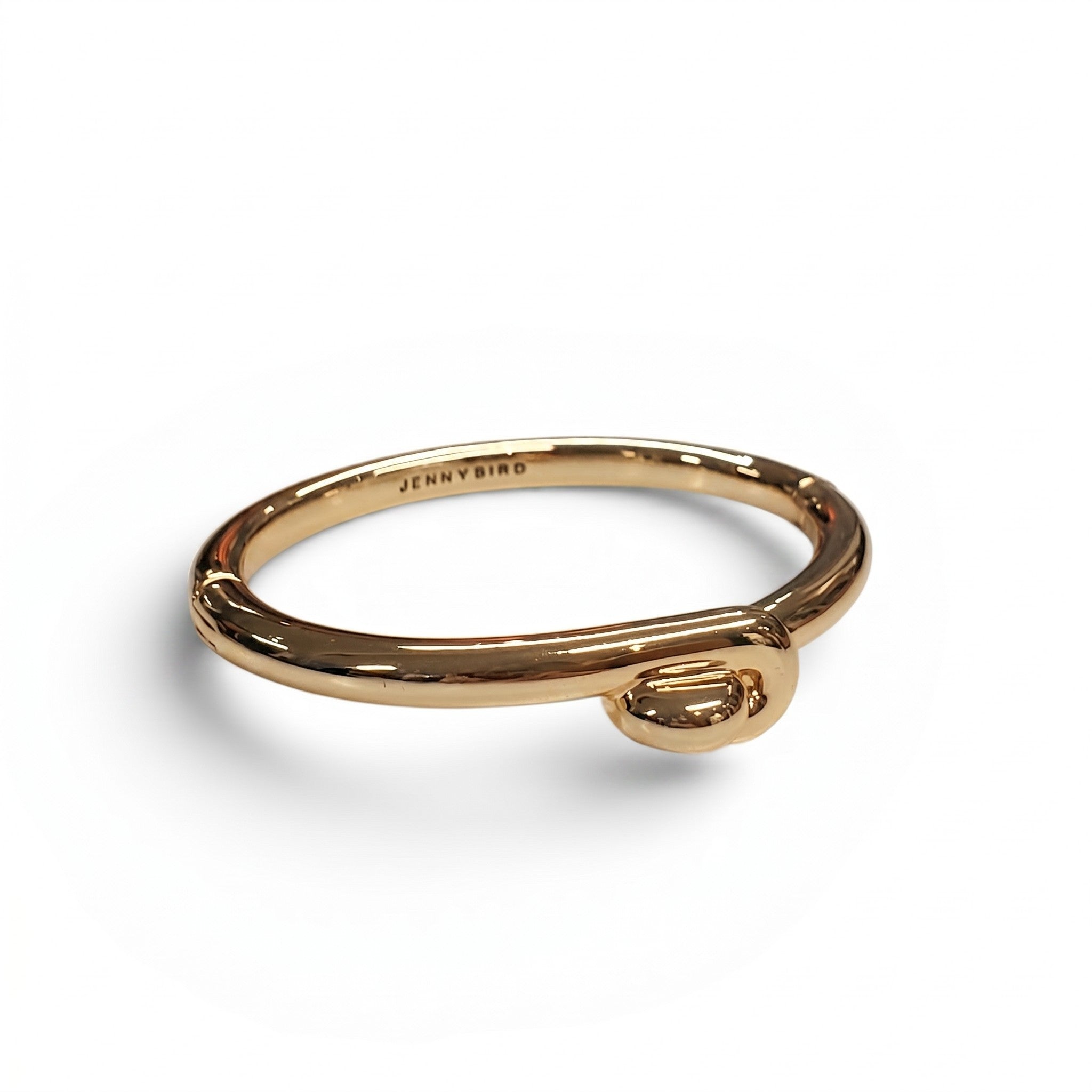 JENNY BIRD GOLD KNOT BANGLE BRACELET