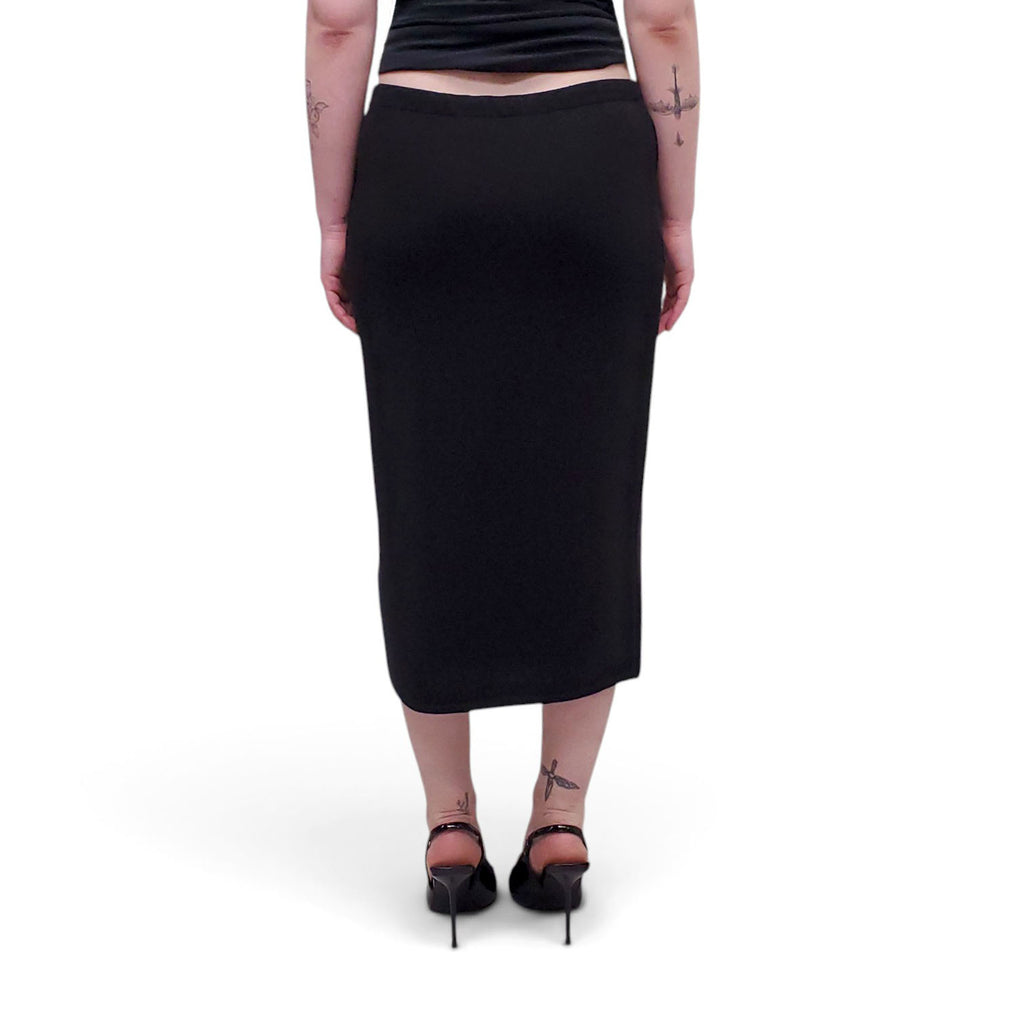 JIL SANDER BLACK SKIRT - SIZE 42