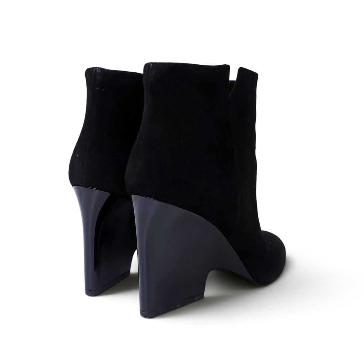JIMMY CHOO BLACK SUEDE BOOTIES - SIZEE 39