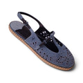 JIMMY CHOO DENIM FLATS - SIZE 39.5