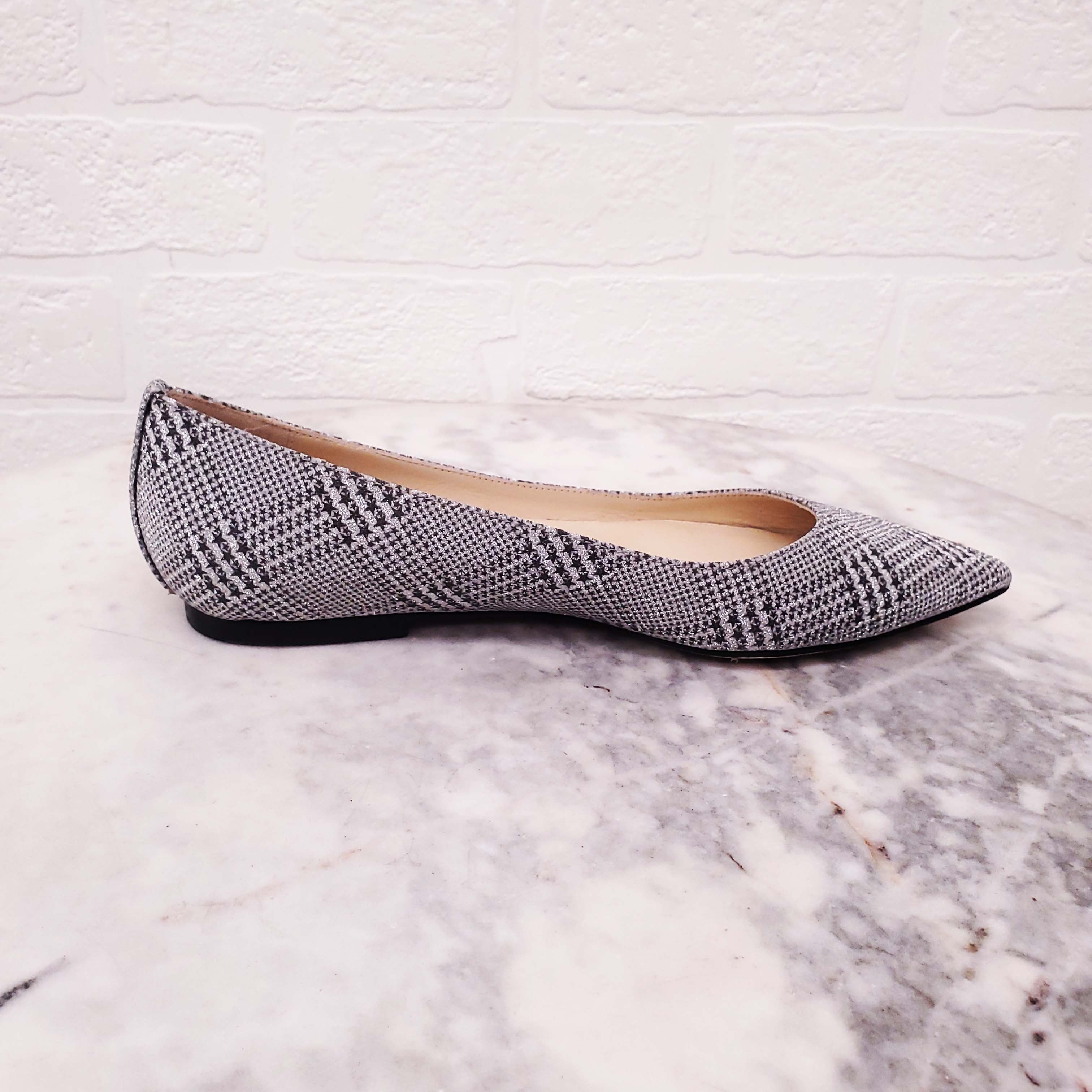 JIMMY CHOO PRINCE OF STARS GLITTER PUMP - SIZE 34.5