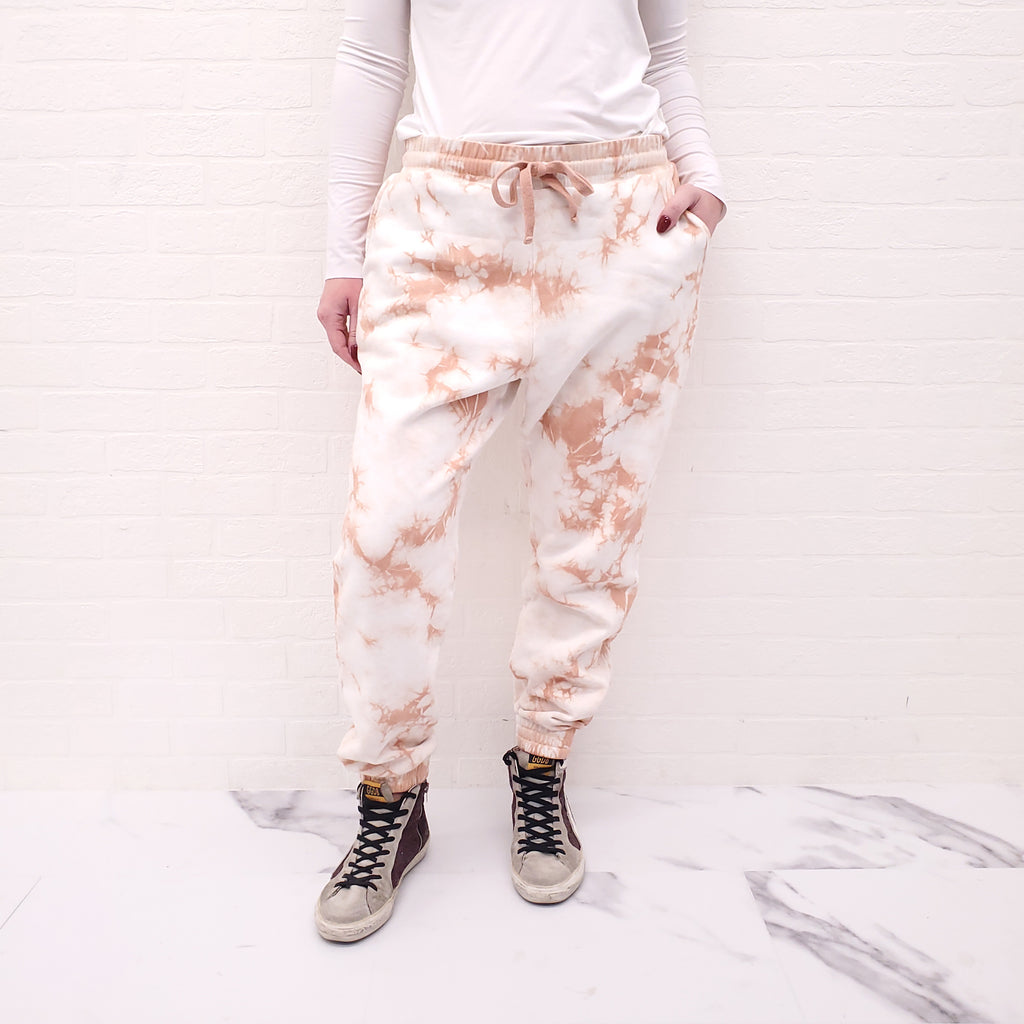 JONATHAN SIMKHAI TIE DYE SWEATPANTS - SIZE L