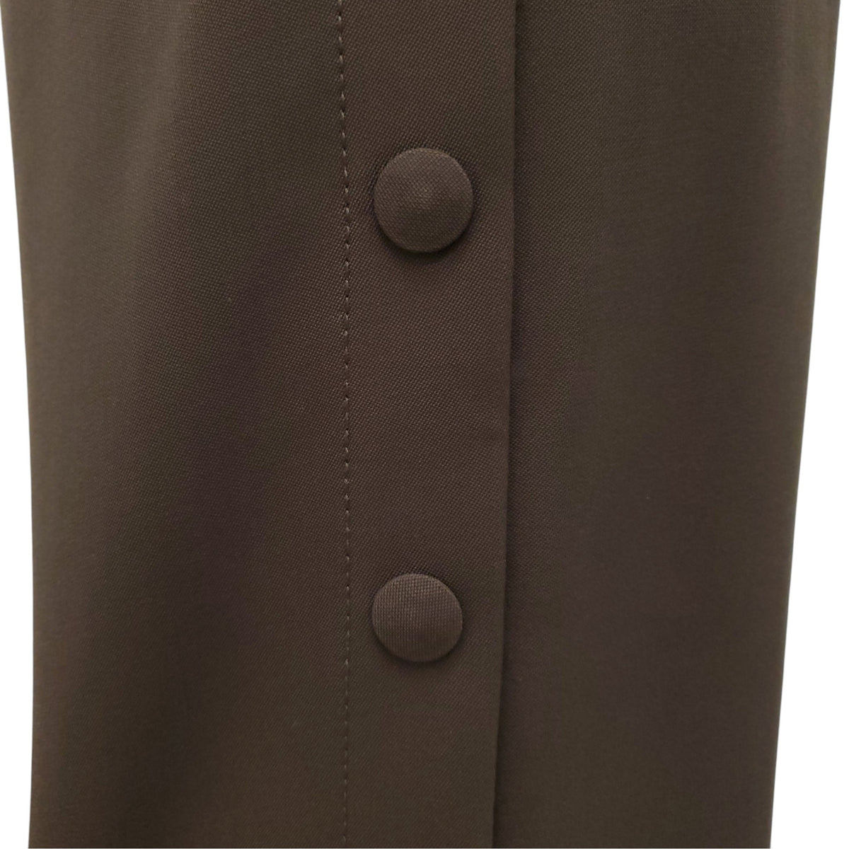 JOSEPH ELASTIC WAIST TROUSERS WITH SNAP - SIZE 38
