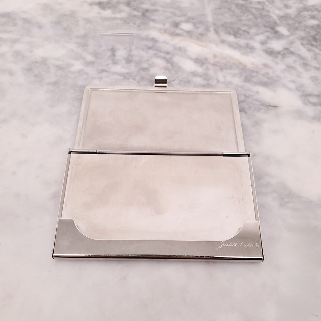 JUDITH LEIBER CRYSTAL CARD HOLDER