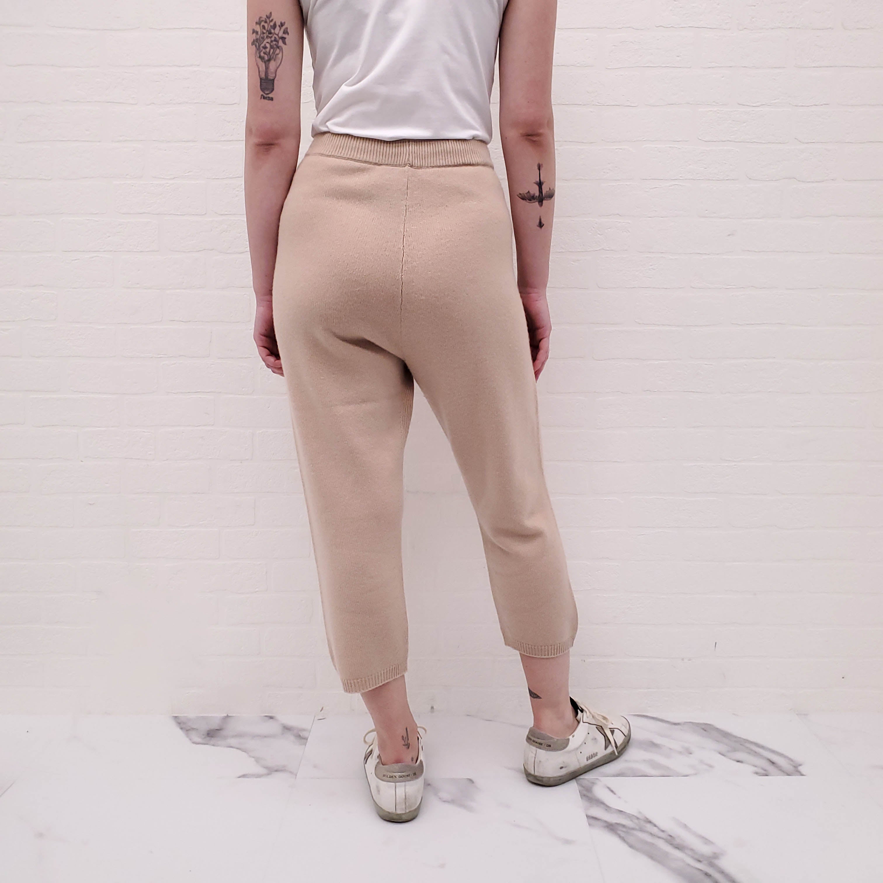 KERRI ROSENTHAL CASHMERE PANTS - SIZE S