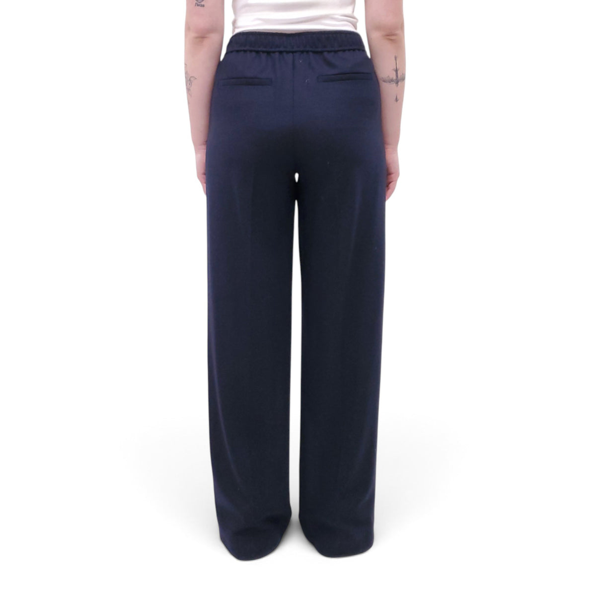 KULSON NAVY WOOL PANT SET - SIZE XS/S