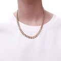 LAURA LOMBARDI GOLD CHAIN NECKLACE