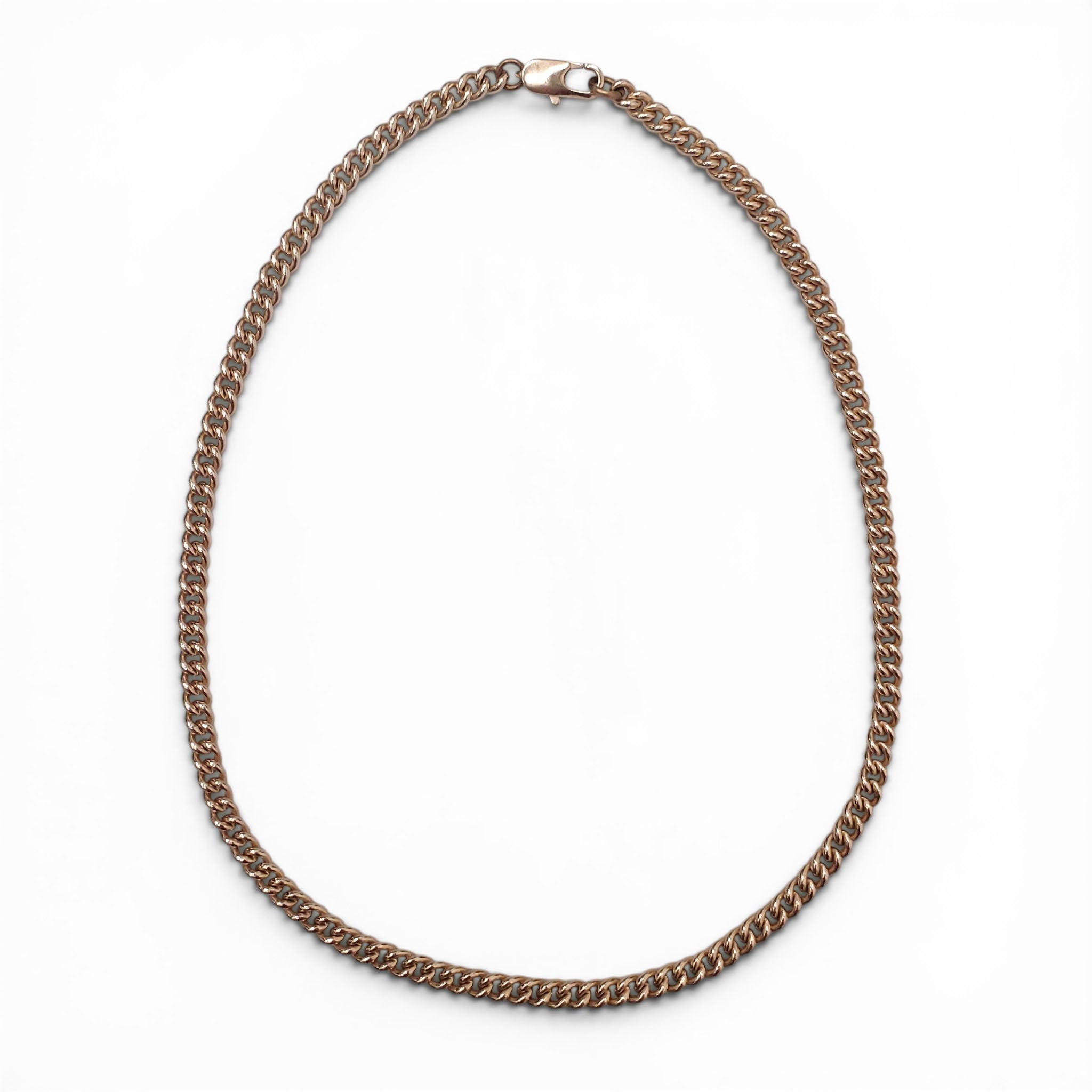LAURA LOMBARDI SHORT GOLD CHAIN NECKLACE