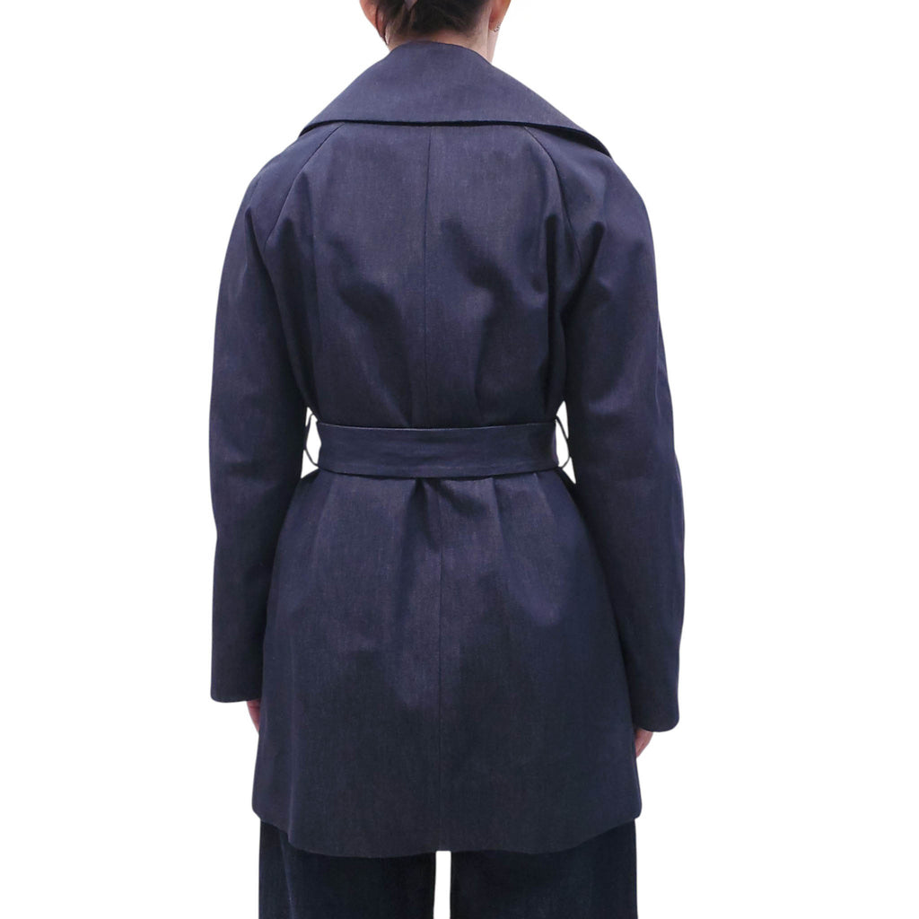 LOEWE DENIM TRENCH COAT - SIZE 36