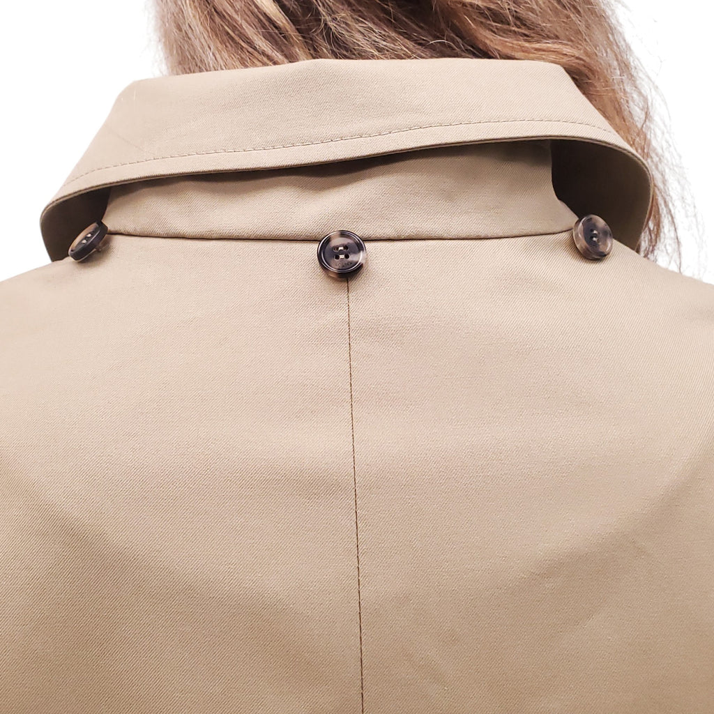 LOEWE KHAKI BOMBER JACKET WITH REMOVABLE HOOD - SIZE 34
