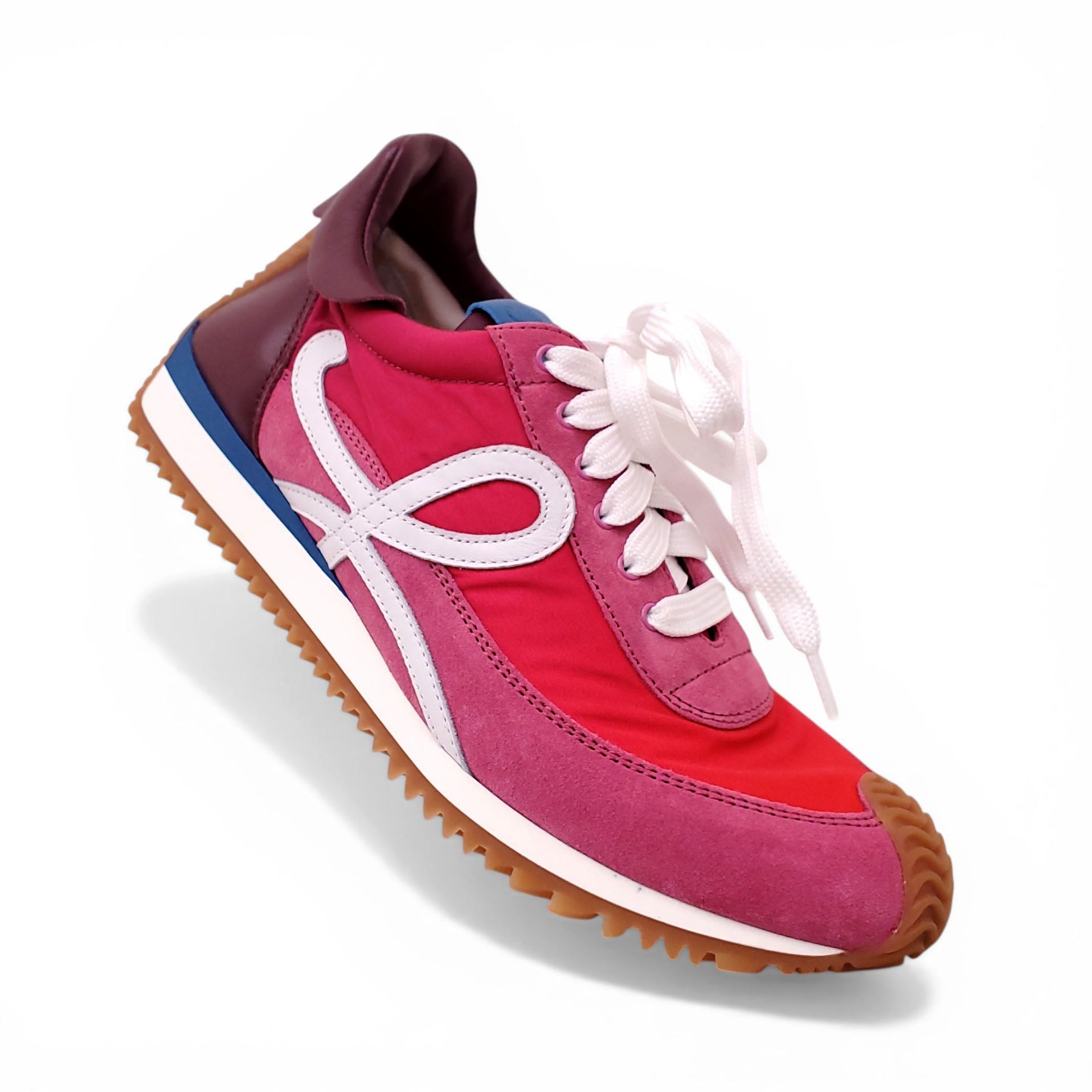 LOEWE PINK 'FLOW RUNNER' SNEAKERS - SIZE 39