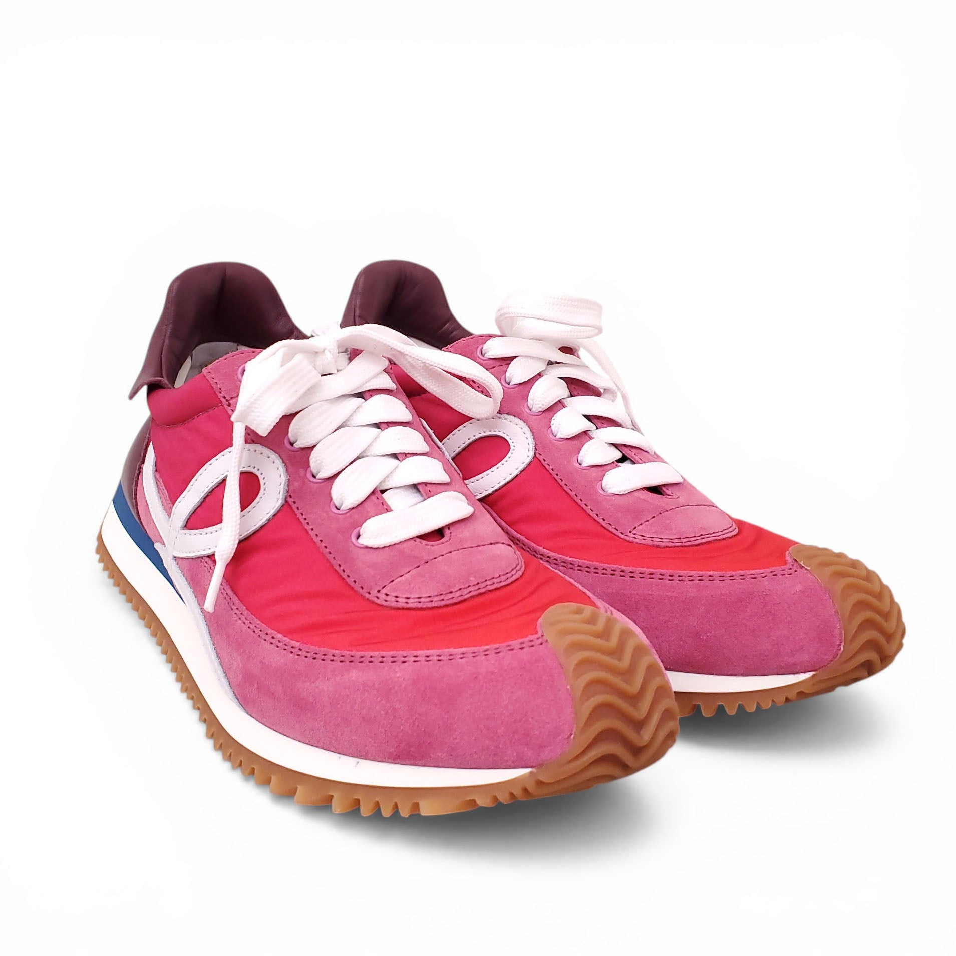 LOEWE PINK 'FLOW RUNNER' SNEAKERS - SIZE 39