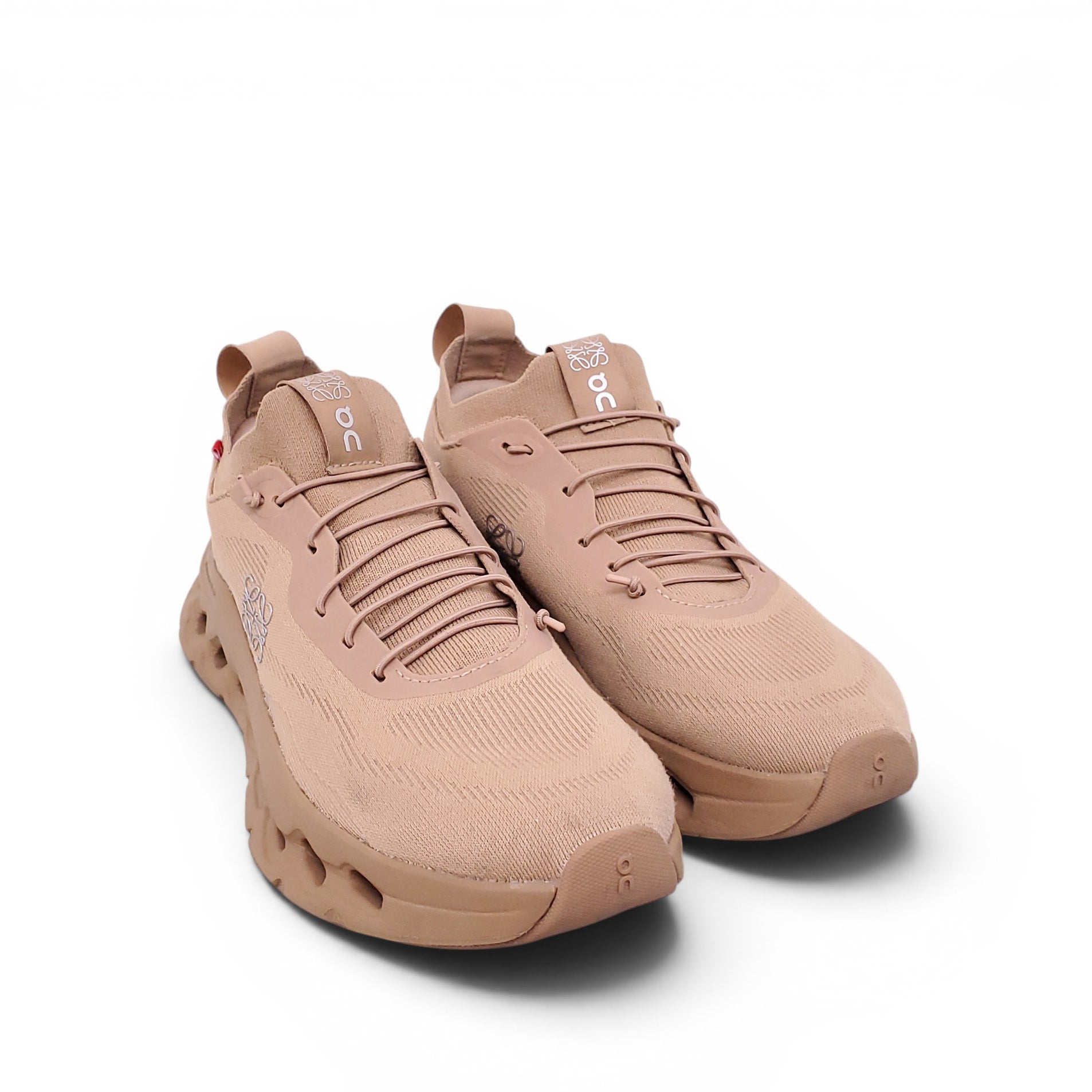 LOEWE X ON CLOUDTILT TAN SNEAKERS - SIZE 7