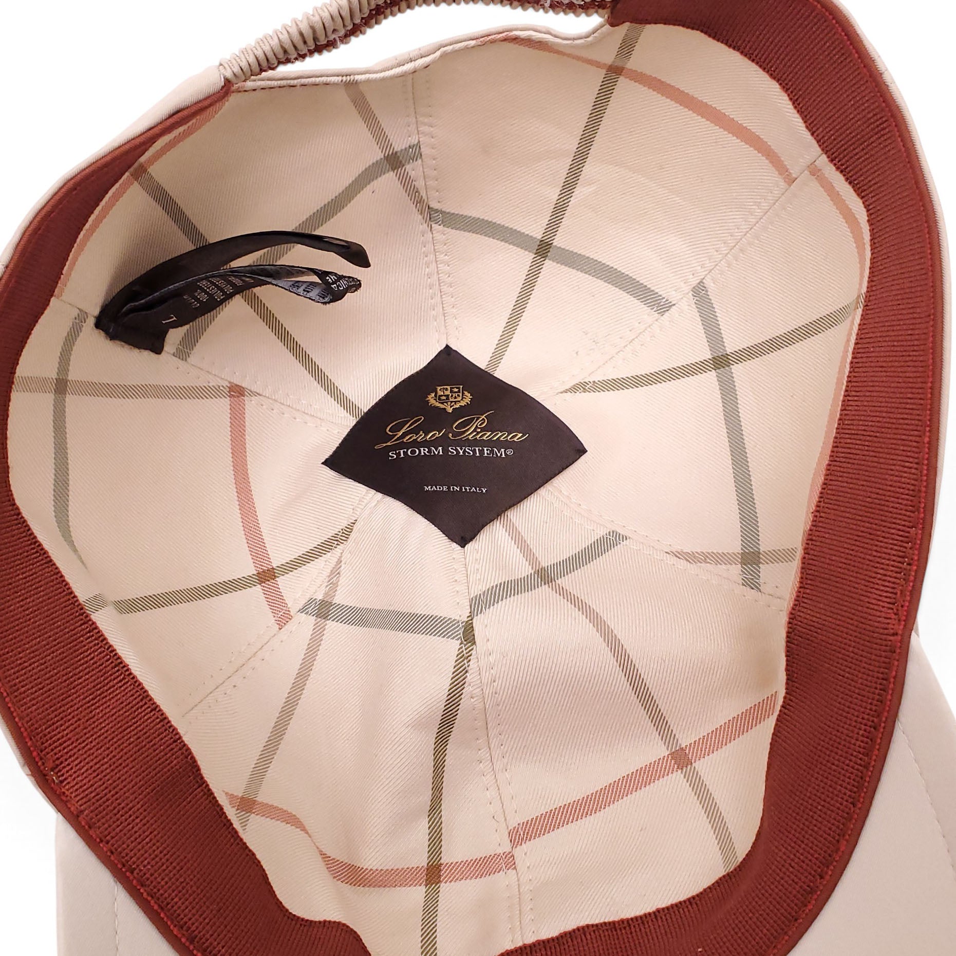 LORO PIANA BASEBALL HAT - SIZE L