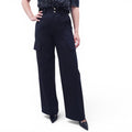 LOUIS VUITTON BLACK CARGO TROUSERS - SIZE 34