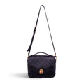 LOUIS VUITTON BLACK METIS BAG