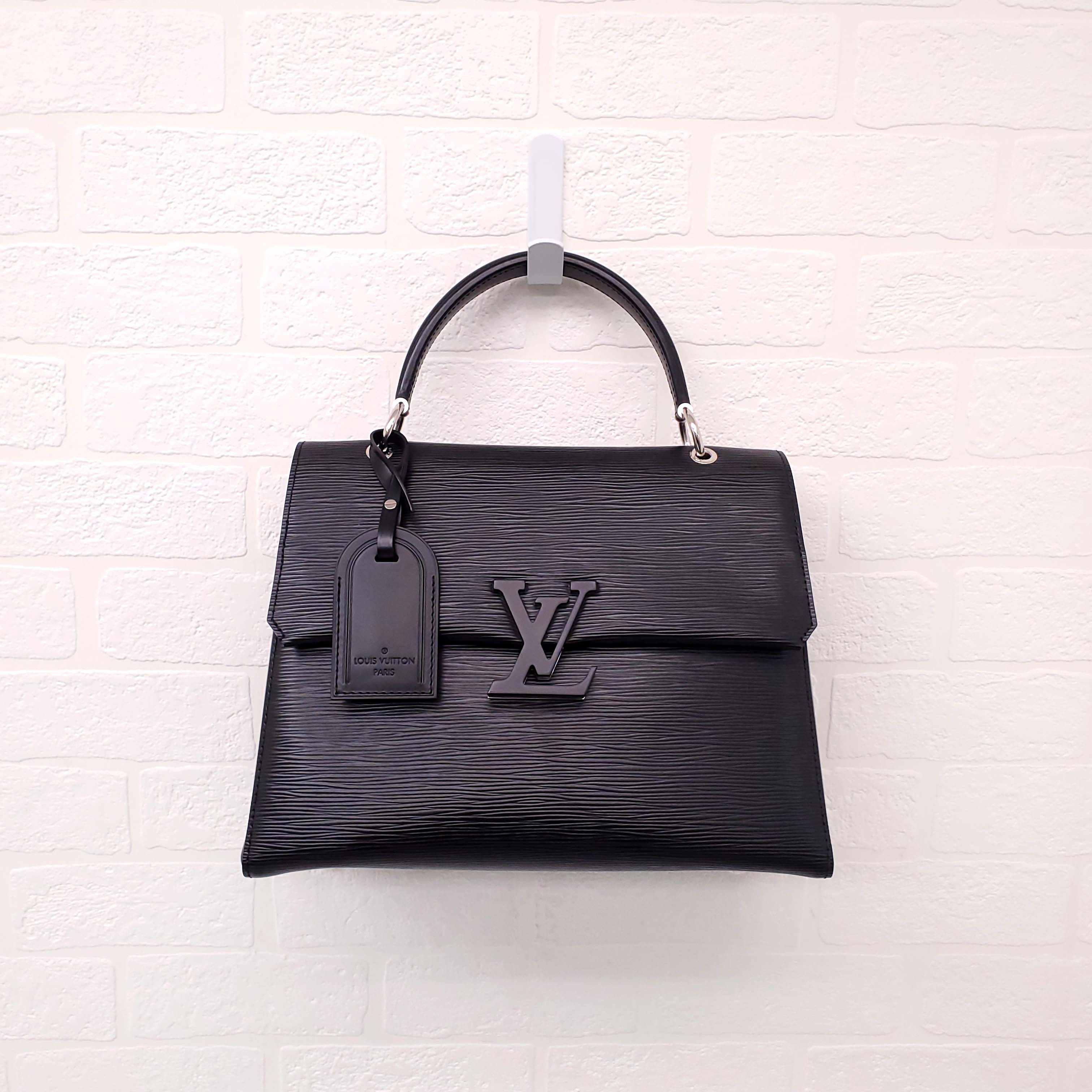 LOUIS VUITTON LOGO EPI LEATHER GRENELLE BAG
