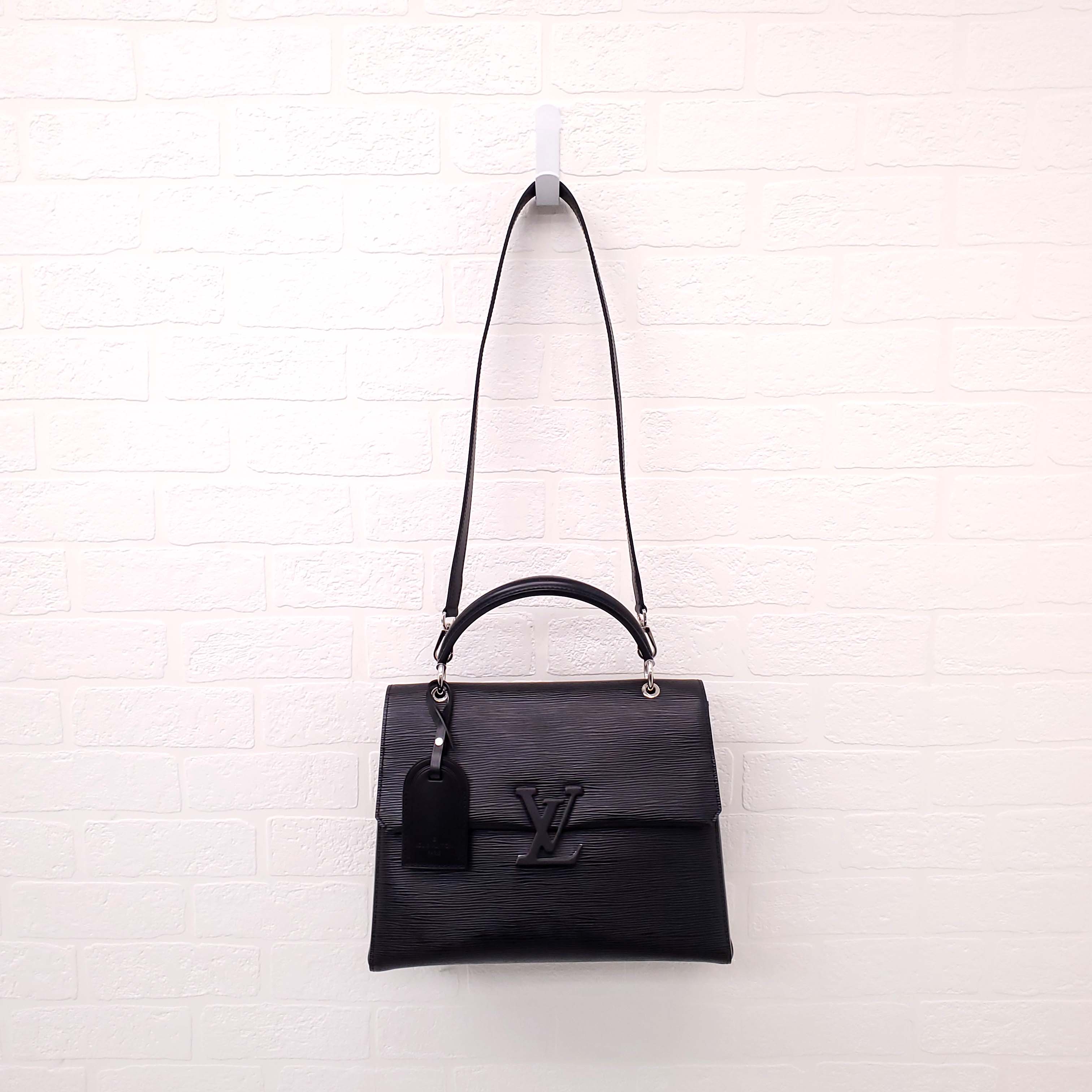 LOUIS VUITTON LOGO EPI LEATHER GRENELLE BAG