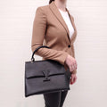 LOUIS VUITTON LOGO EPI LEATHER GRENELLE BAG