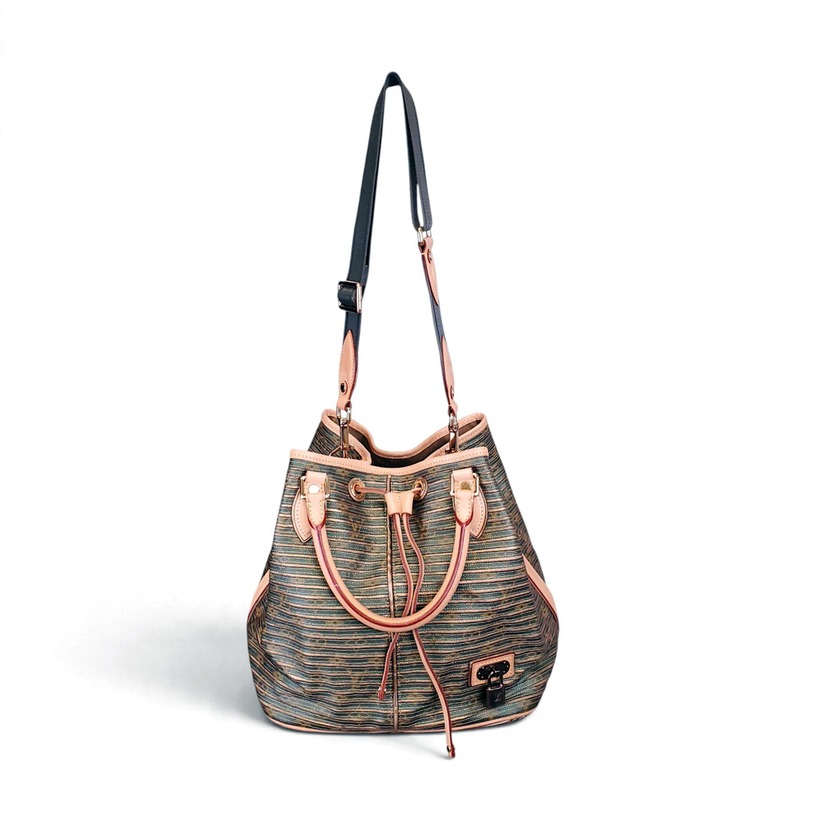 LOUIS VUITTON LV MONOGRAM EDEN BUCKET BAG WITH STRAP