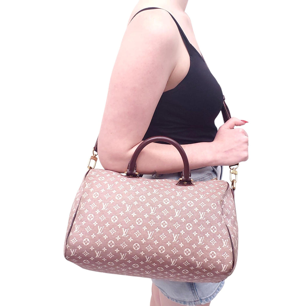 LOUIS VUITTON MAUVE MONOGRAM SPEEDY BAG
