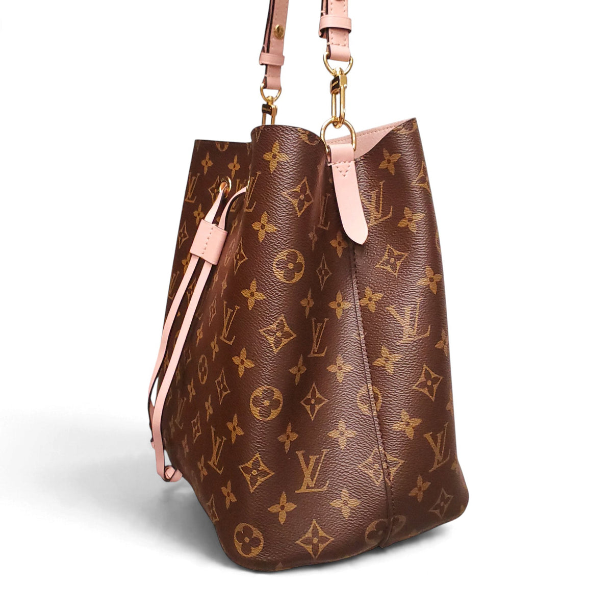 LOUIS VUITTON MONOGRAM NEONOE MM BUCKET BAG WITH SHOULDER STRAP
