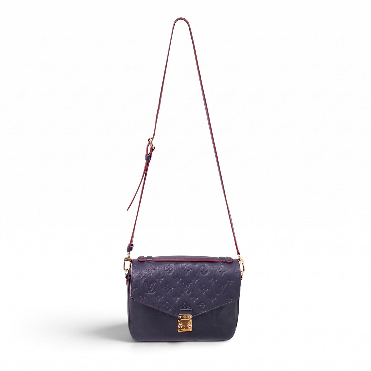 LOUIS VUITTON NAVY METIS BAG