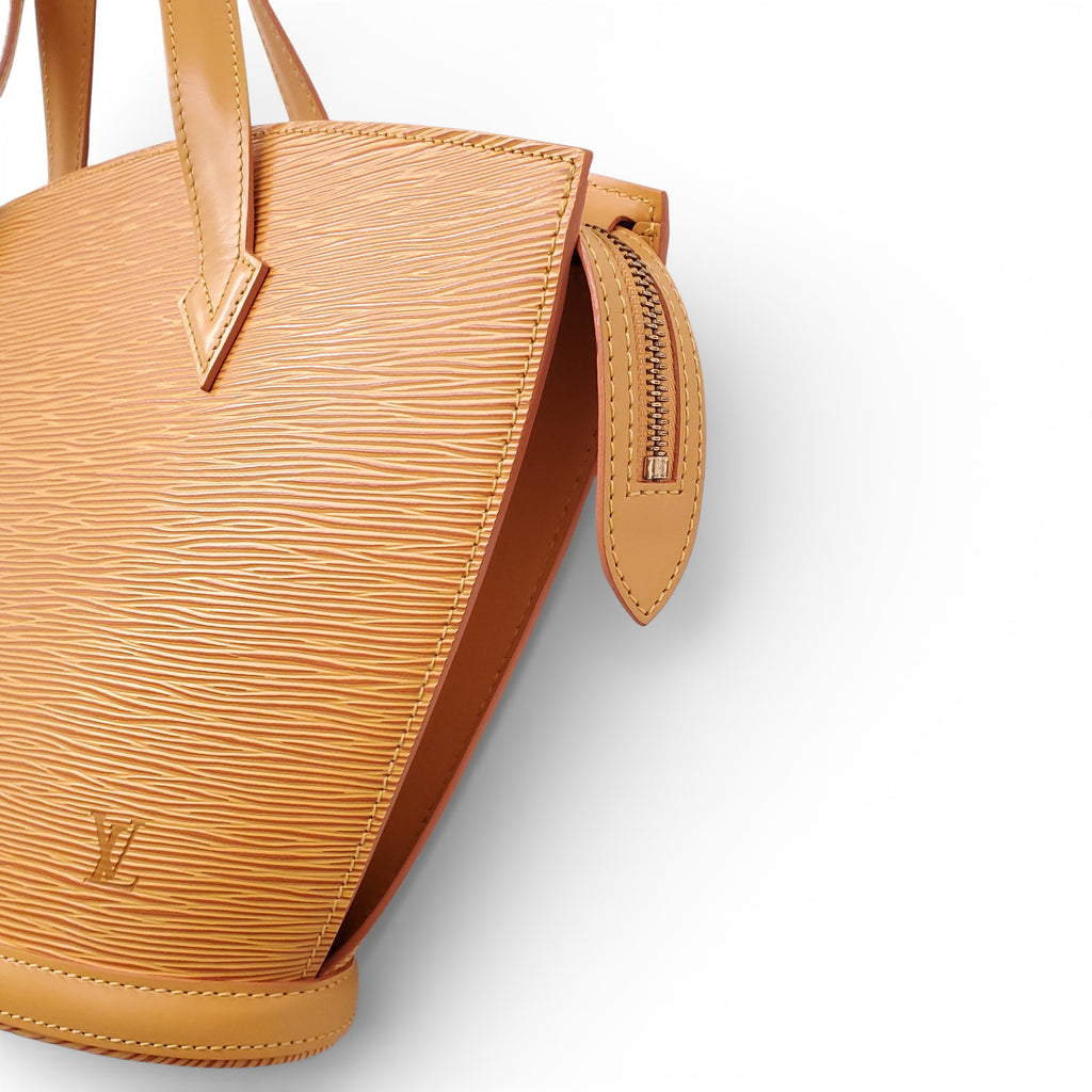 LOUIS VUITTON YELLOW EPI SAINT JACQUES PM BAG