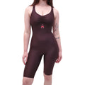 MARINE SERRE BROWN LOGO ROMPER - SIZE 36