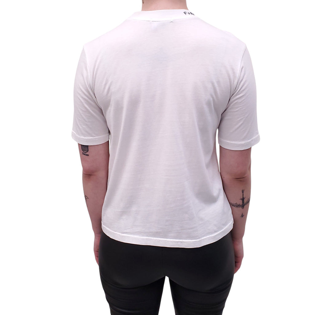 MARKUS LUPFER EMBROIDERED T-SHIRT - SIZE XS