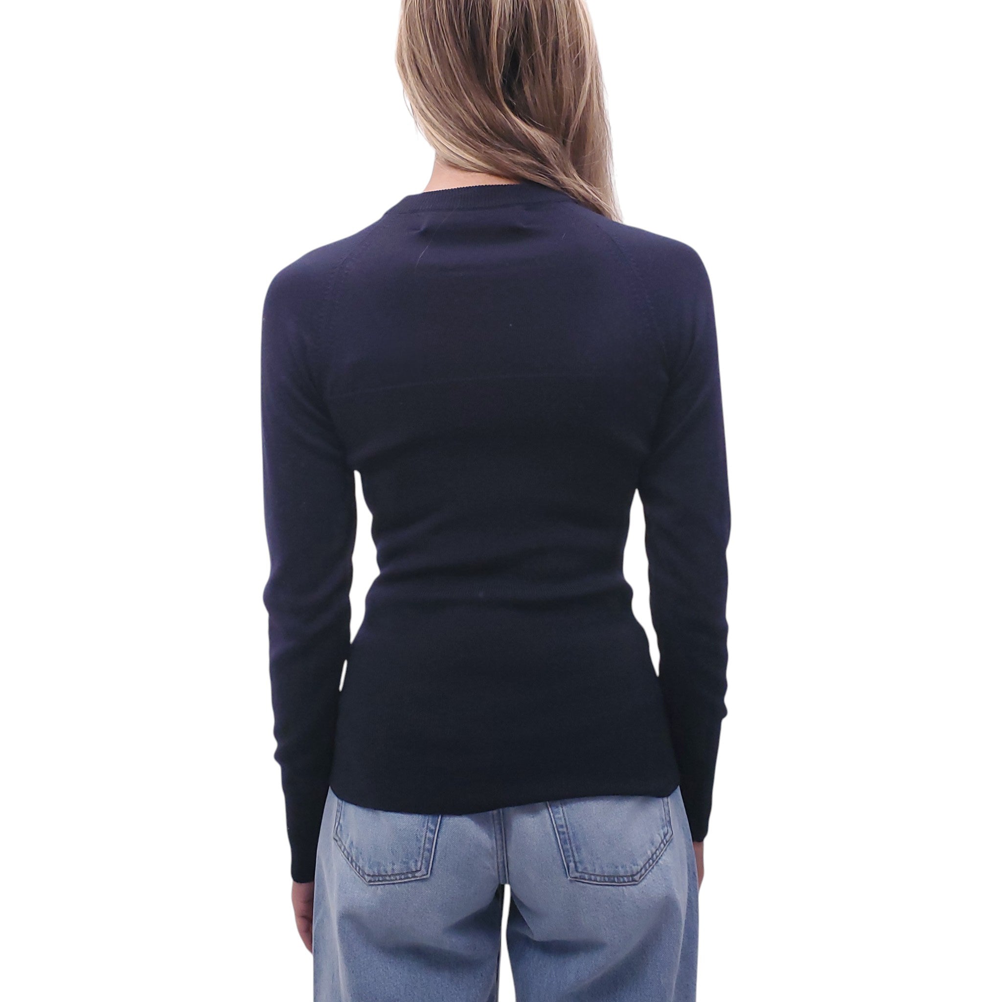 MARNI 3 TONE COLOURED SHORT SLEEVE SWEATER - SIZE 36