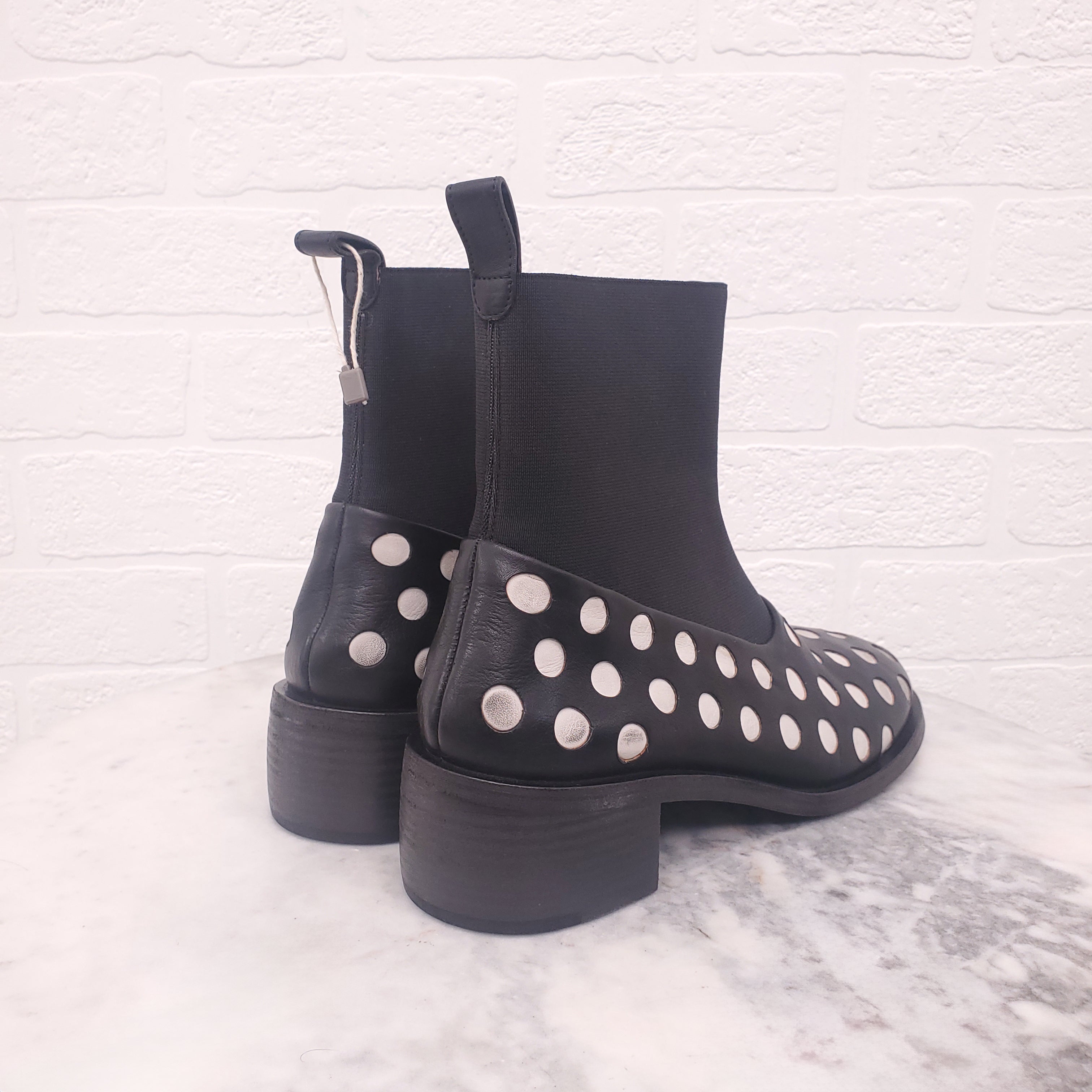MARSÈLL POLKA DOT BOOTIES - SIZE 38.5