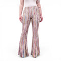 MISSONI STRIPED WIDE LEG TROUSERS - SIZE 40
