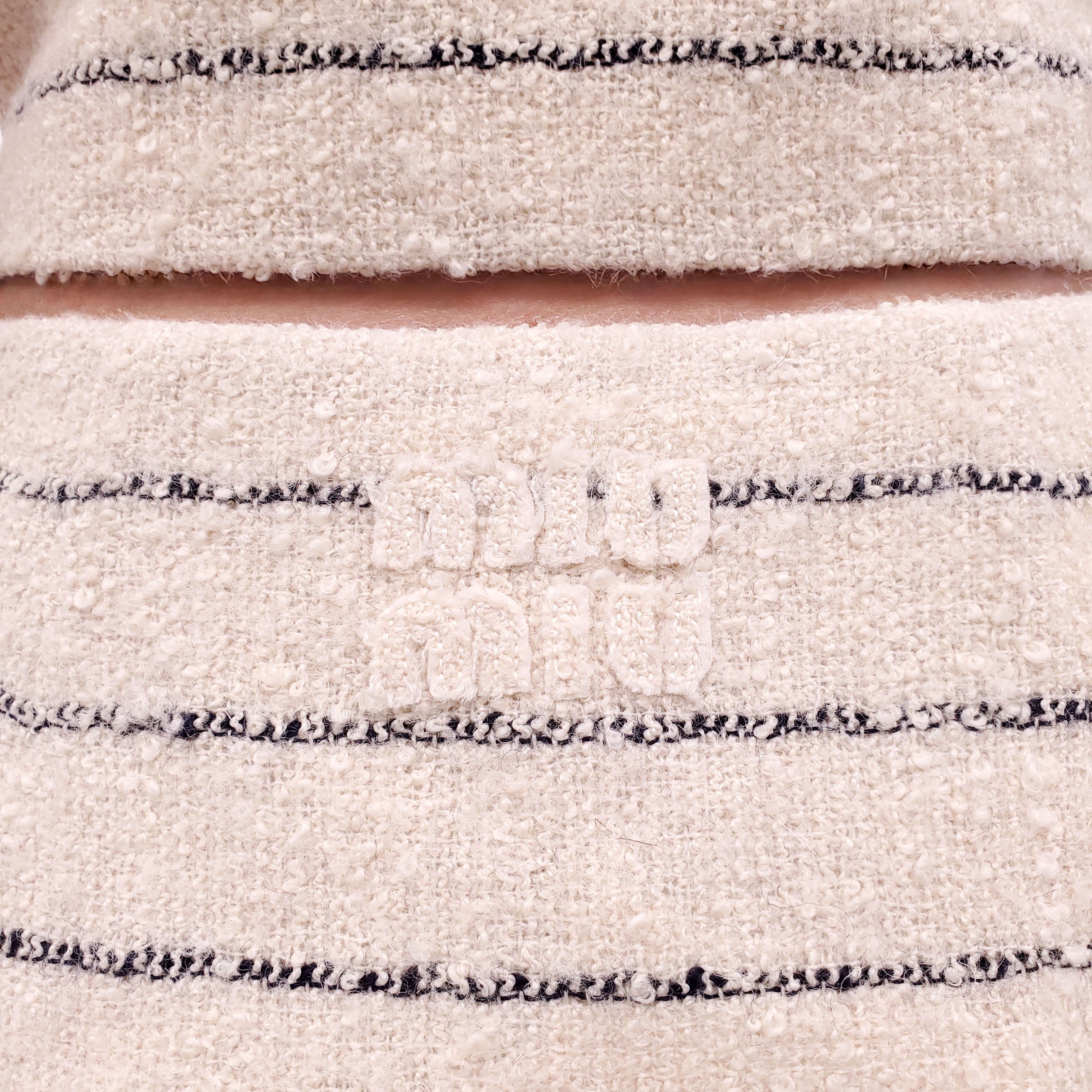 MIU MIU BOUCLE JACKET AND SKIRT SET - SIZE 36